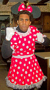 Minnie Mouse will bust your ass.