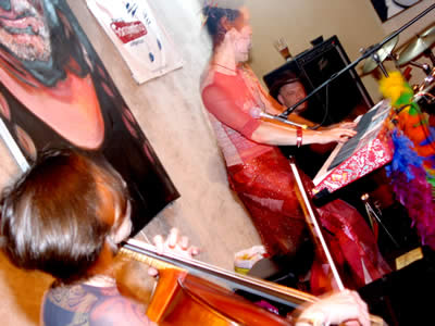 rachael and band